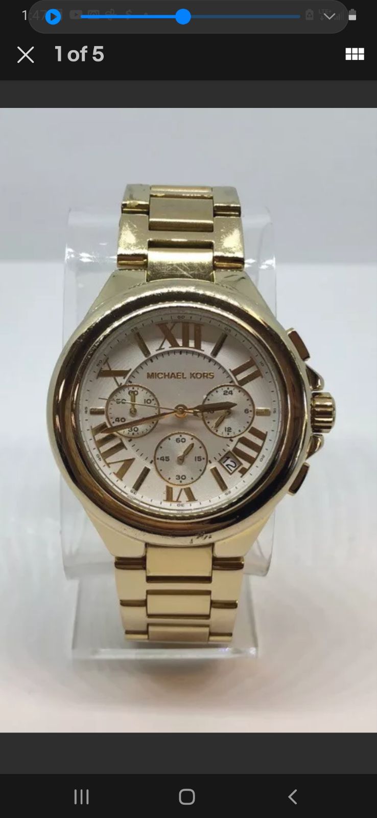 MICHAEL KORS Lady's Wristwatch MK-5635 W