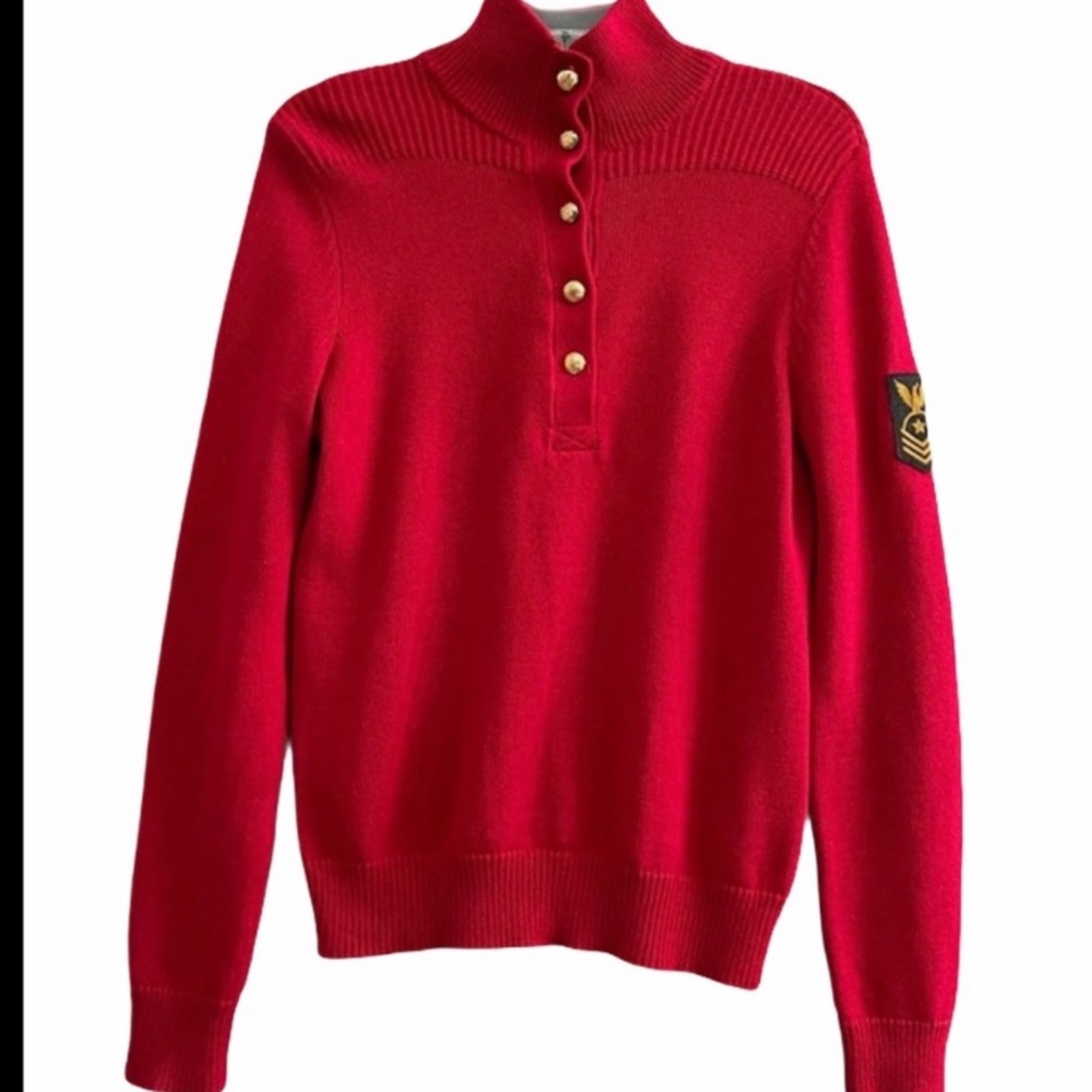 Ralph Lauren Quarter Button Pullover Sweater