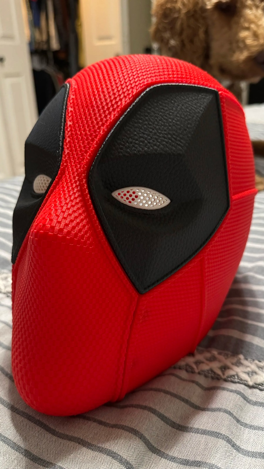 Deadpool Helmet – Textured 3D Print | Cosplay Mask