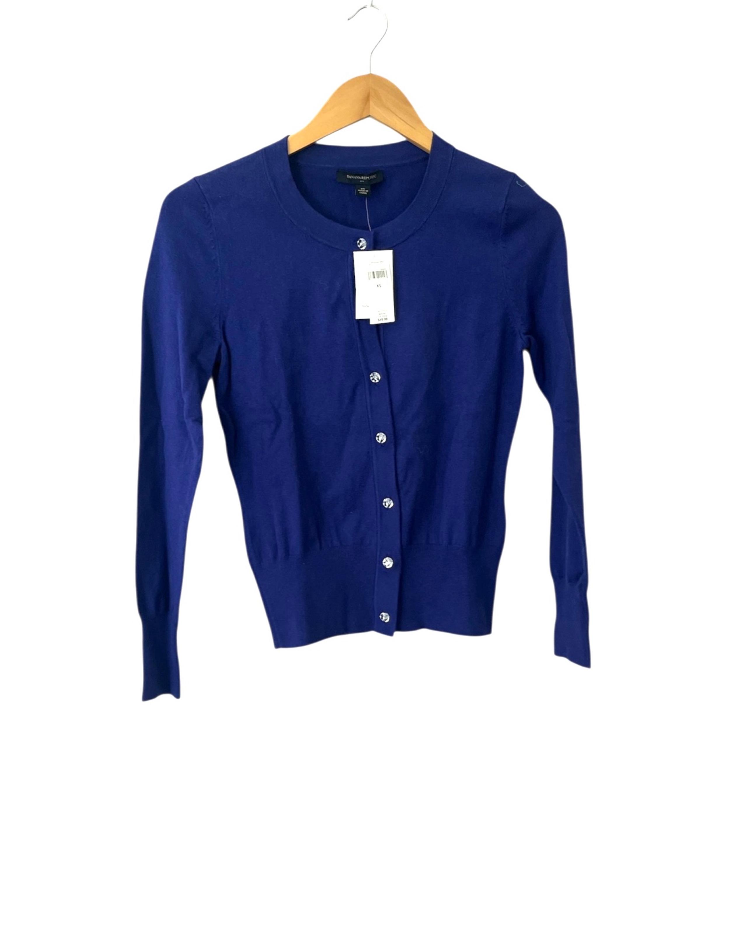 Banana republic nwt blue cardigan sweater