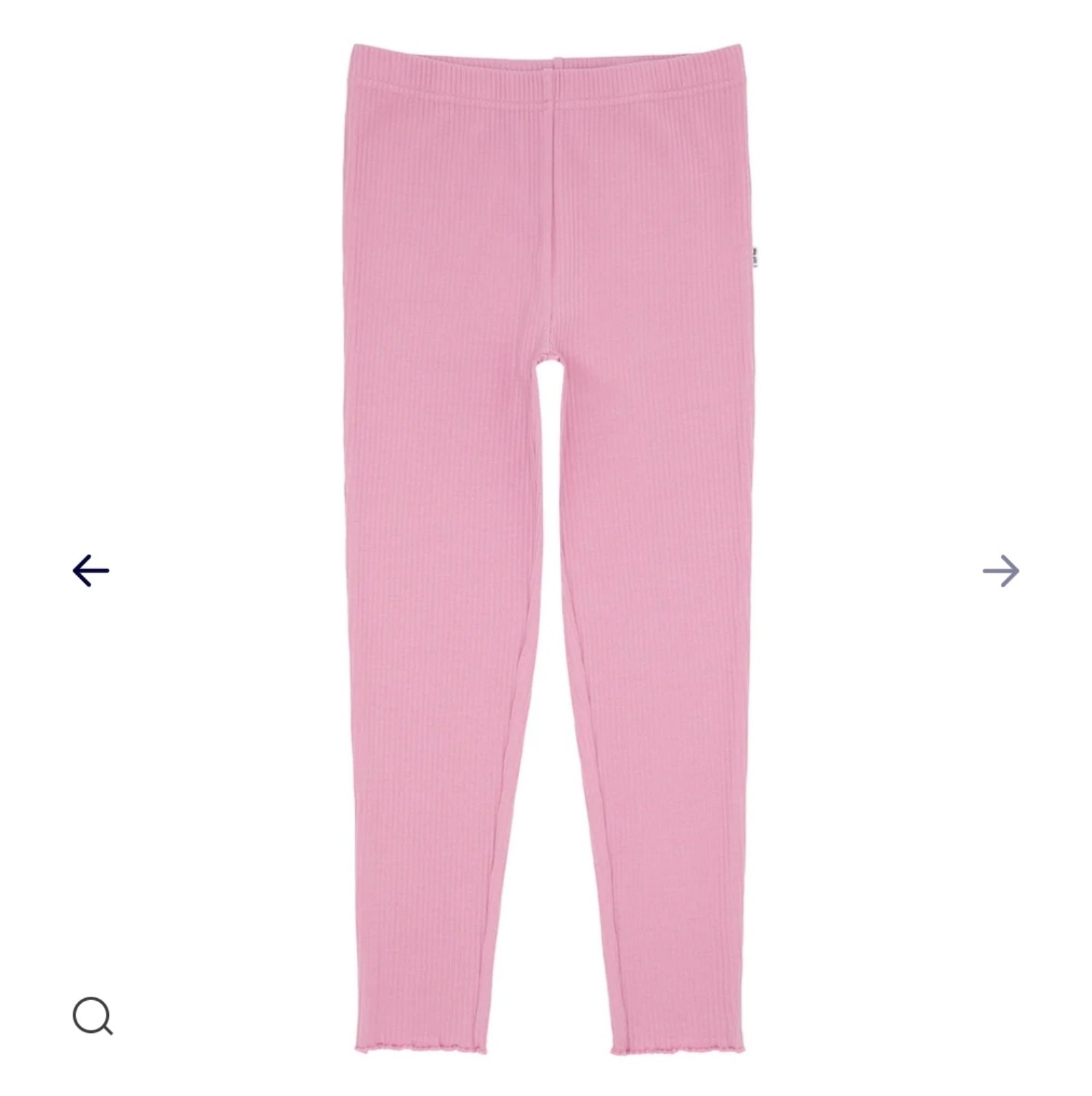 NWT Little Sleepies PLAY 3T Garden Rose Ribbed Lettuce Leggings