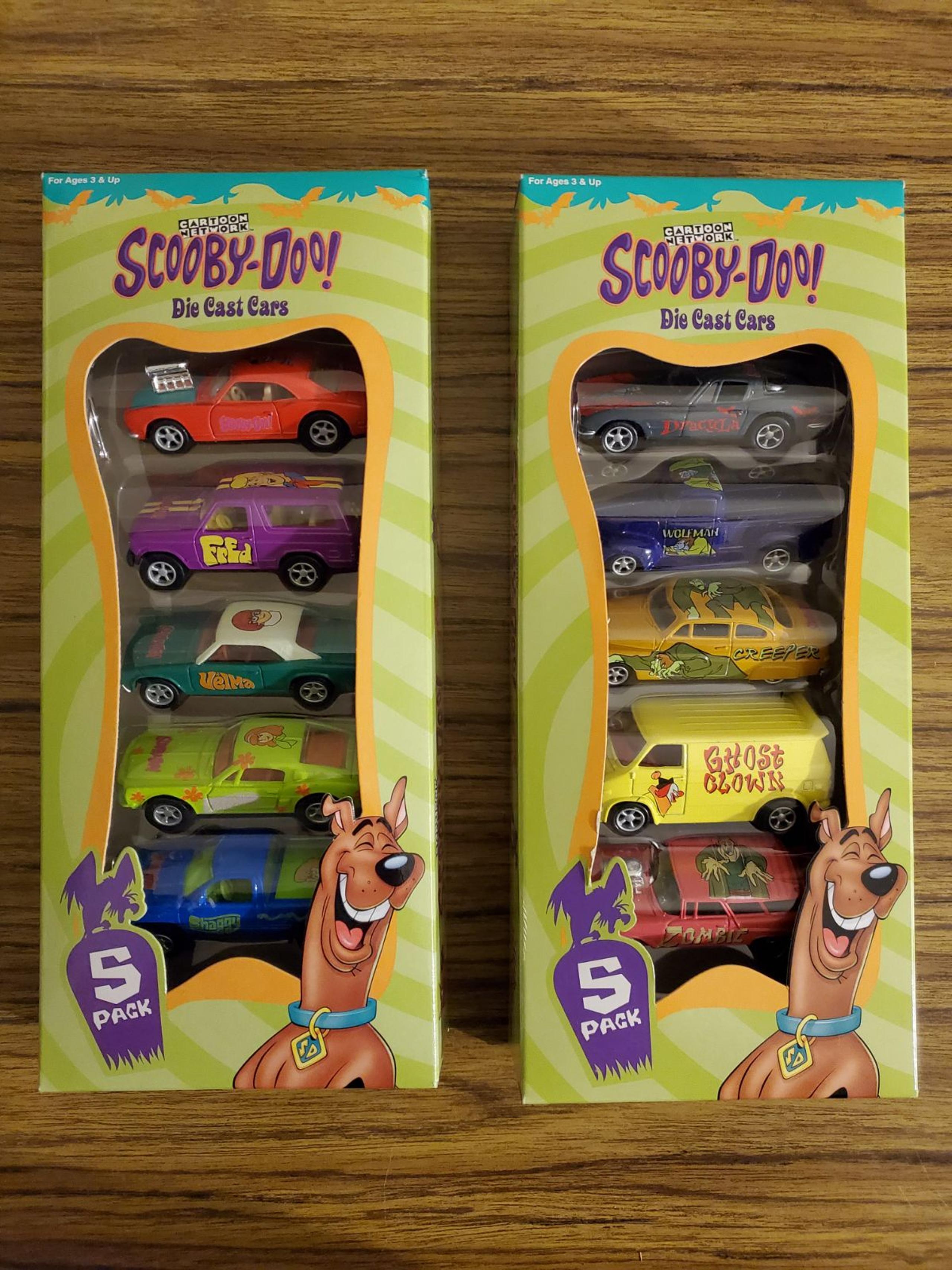 Cartoon Network Scooby-Doo cars pack(x2)