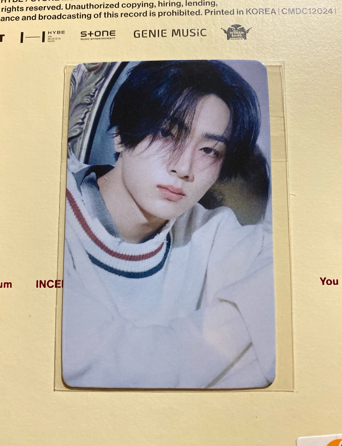 ENHYPEN Jay - romance: untold Weverse Japan Exclusive