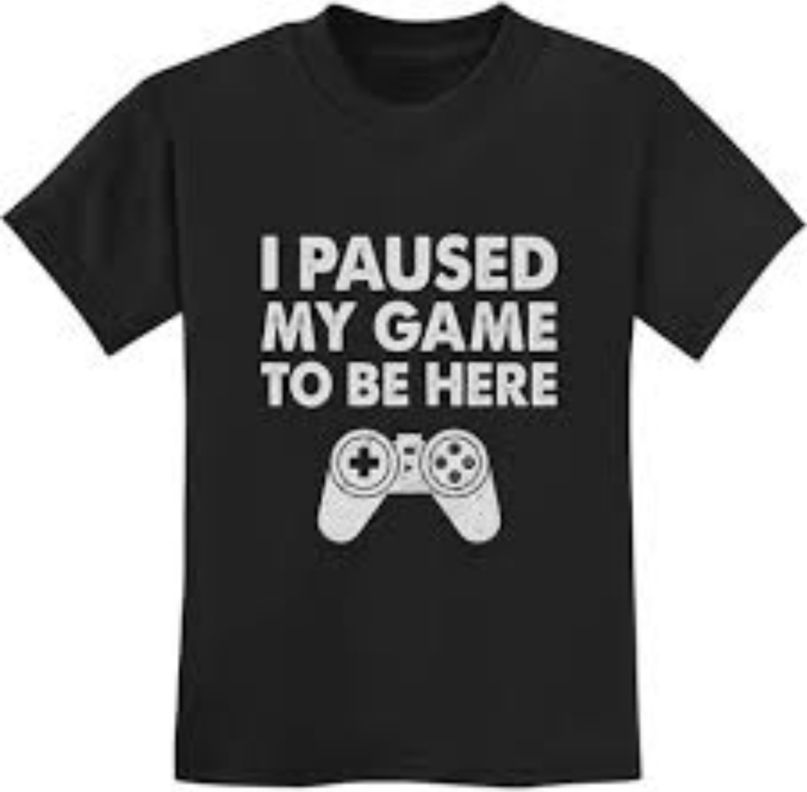 Paused my game to be here funny