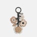 Coach tea rose bag charm