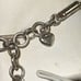 Brighton Vintage Pendant Necklace Silver Round Adjustable Chain Scroll Retired