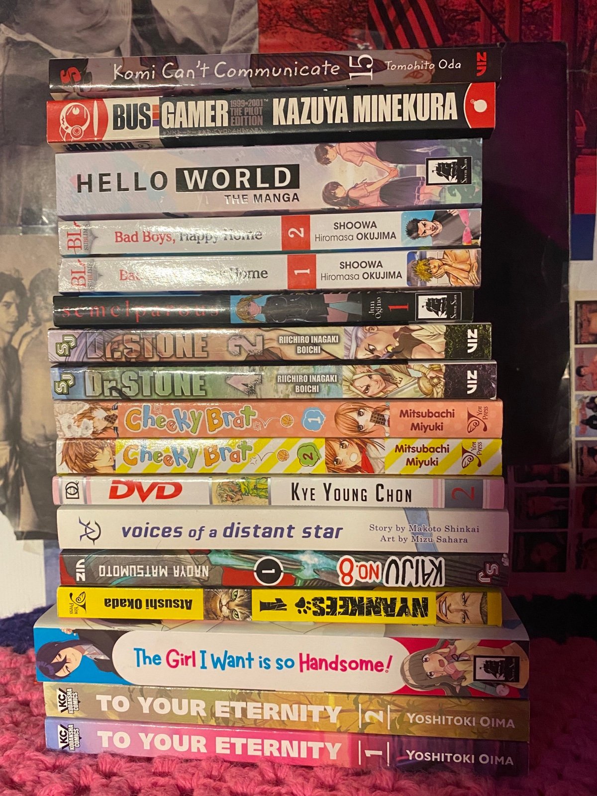 assorted manga