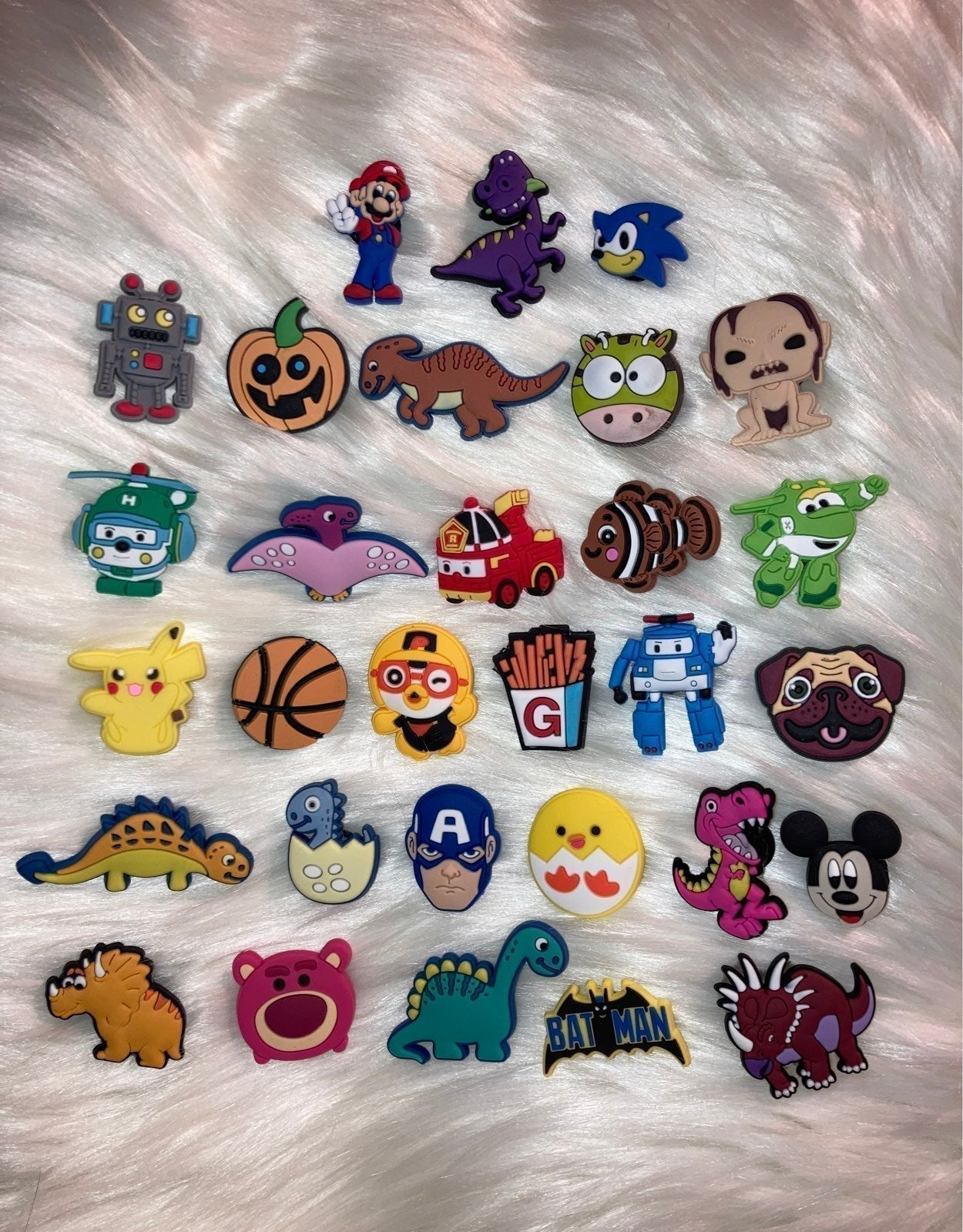 Croc Charms Set Of 30