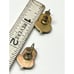 Vintage 12k Gold Filled Acorn Earrings