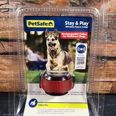 PetSafe Stubborn Dog Stay & Play Wireless Collar Receiver PIF00-13672 5+ lb Dogs