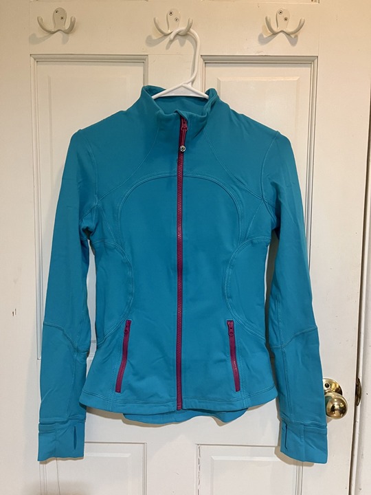 Lululemon Athletica Zip Up Jacket Size 6