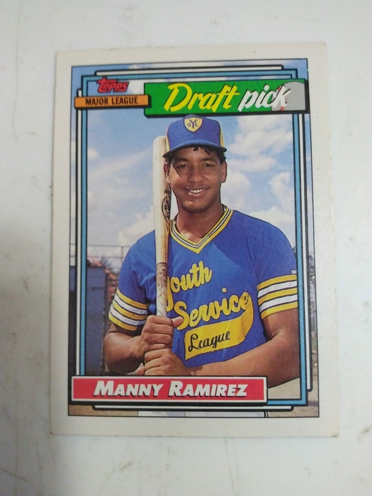 1992 MLB Topps Manny Ramirez ROOKIE