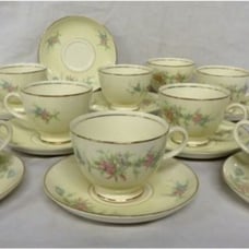 Homer Laughlin Nautilus 9 Cups & Saucer