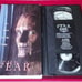 VHS HORROR LOT RARE ~ To All A Goodnight, Don't Open Till Christmas, & The Fear!