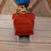 ''Farm Boy on Tractor'' Vintage Japan Wind-Up Toy (1970s)
