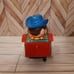 ''Farm Boy on Tractor'' Vintage Japan Wind-Up Toy (1970s)