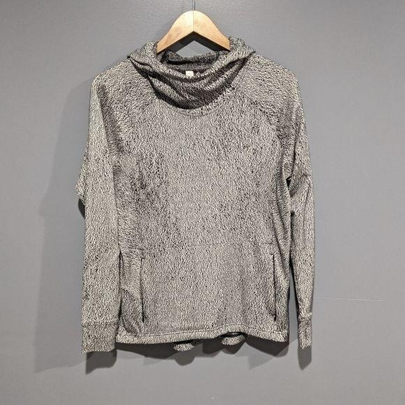 Lululemon spray jacquard white black speckled Ready To Rulu hoodie 8