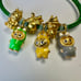 Labubu charm bracelet