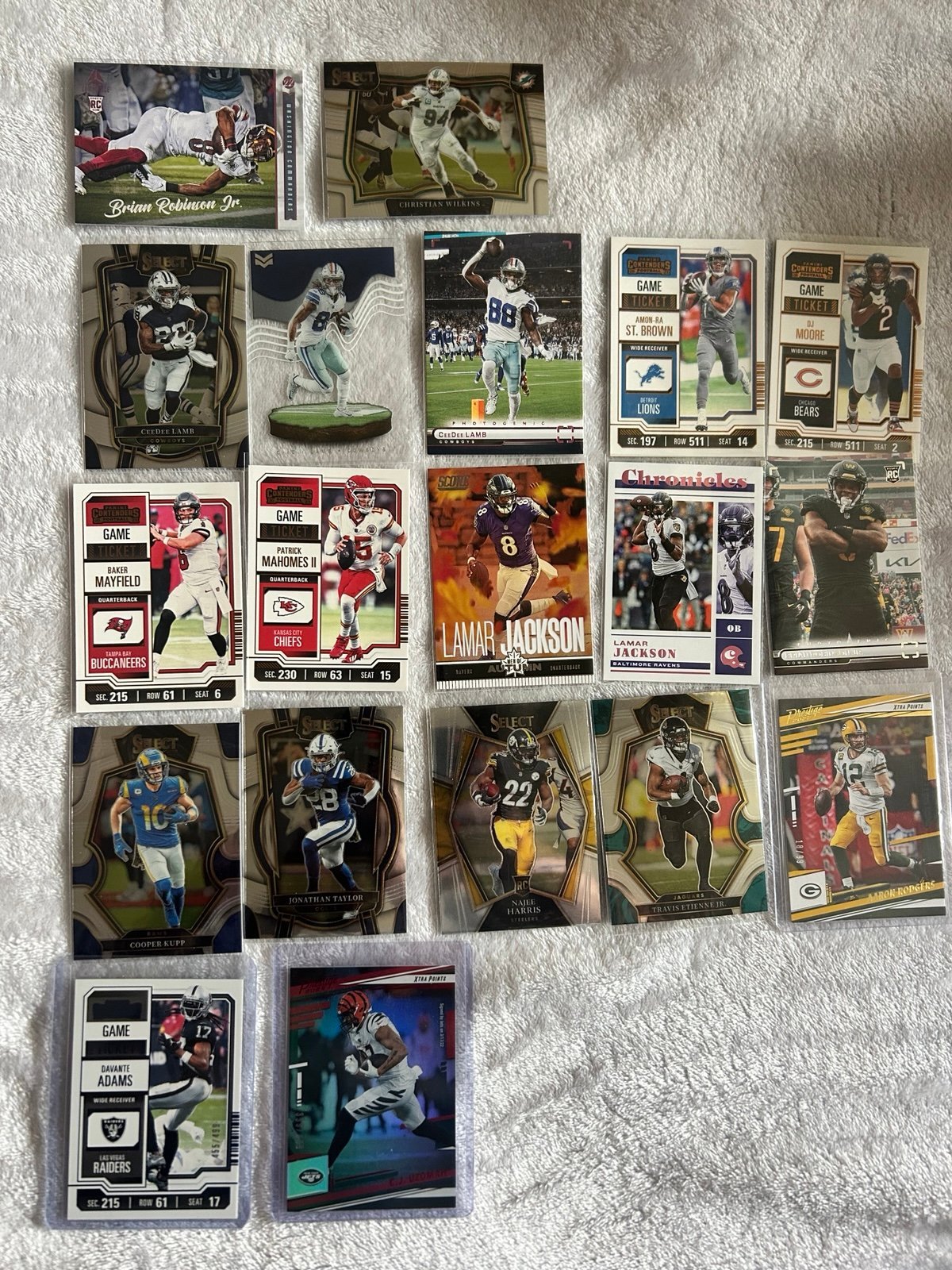 Entire collection of cards