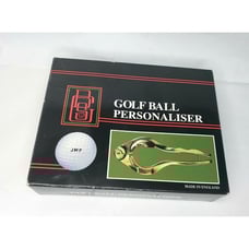 Brookstone Golf Ball Personalizer Outdoor Hardware Monogrammed Gift Initials
