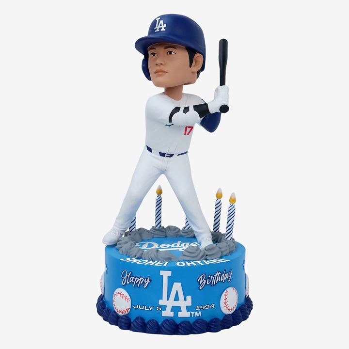 《 300 Limited》Shohei Ohtani Los Angeles Dodgers Bobblehead Birthday Cake