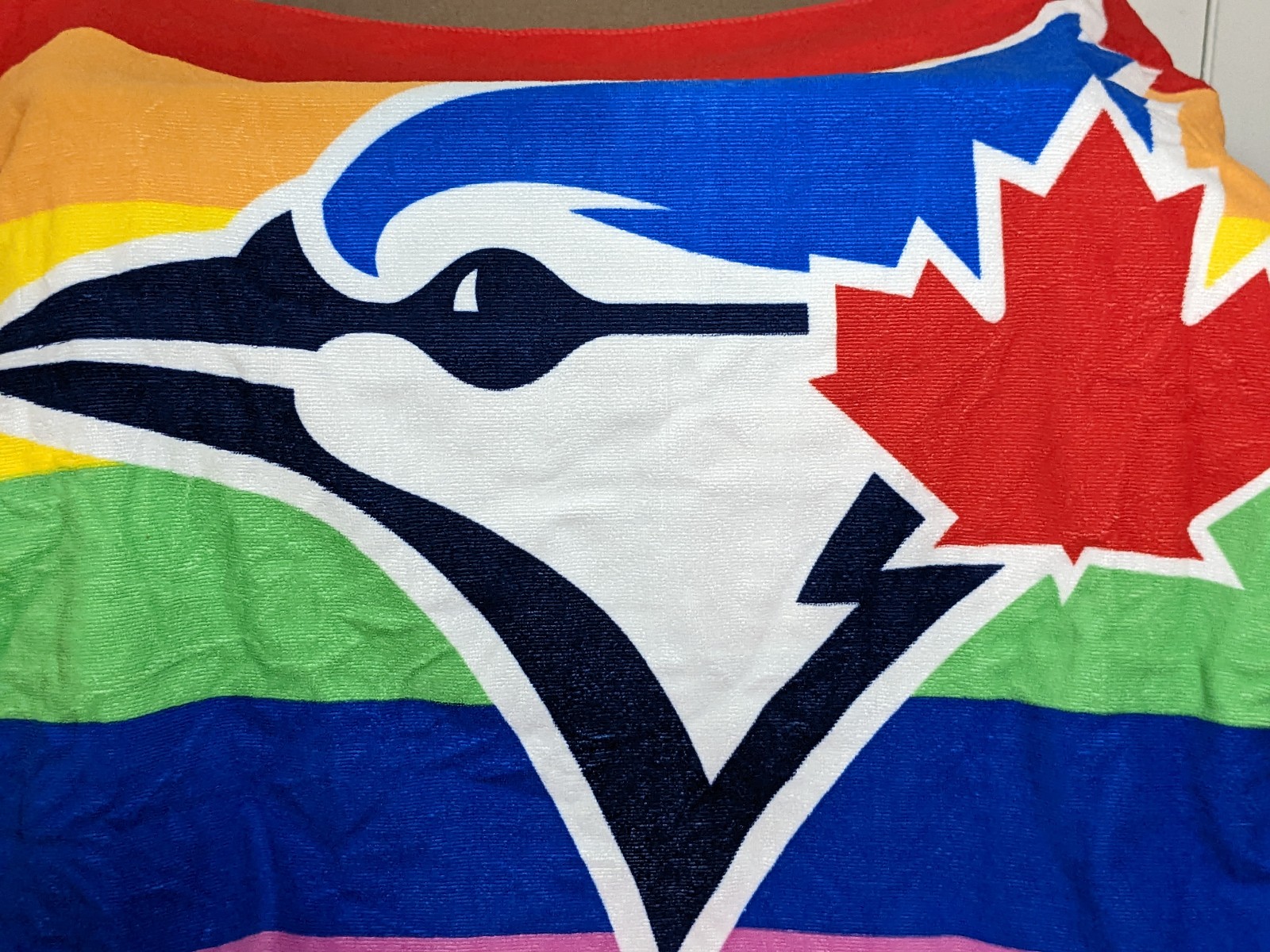Toronto Blue Jays Pride Rainbow Beach Towel June 3 SGA