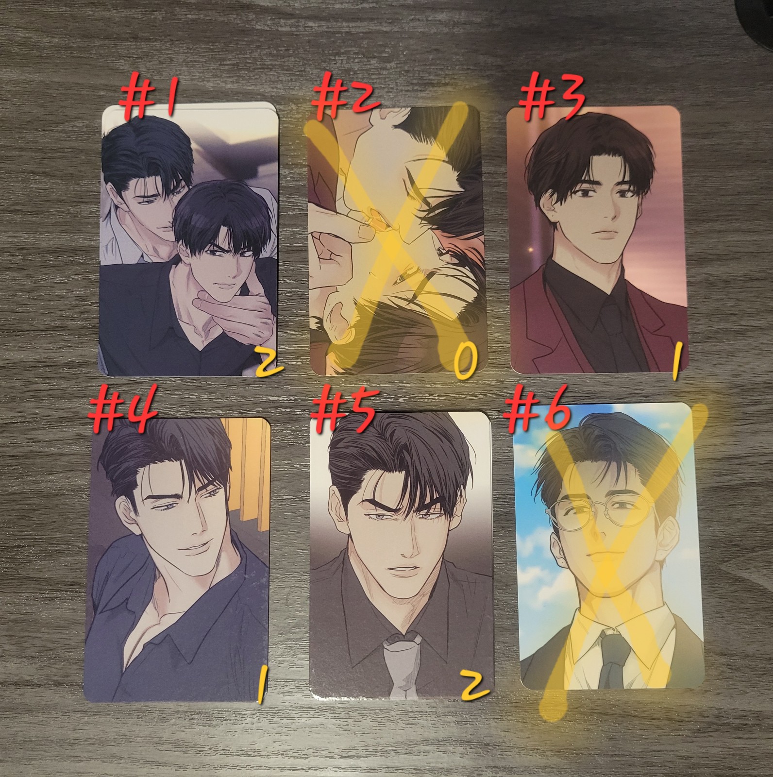 Payback Official Photocards