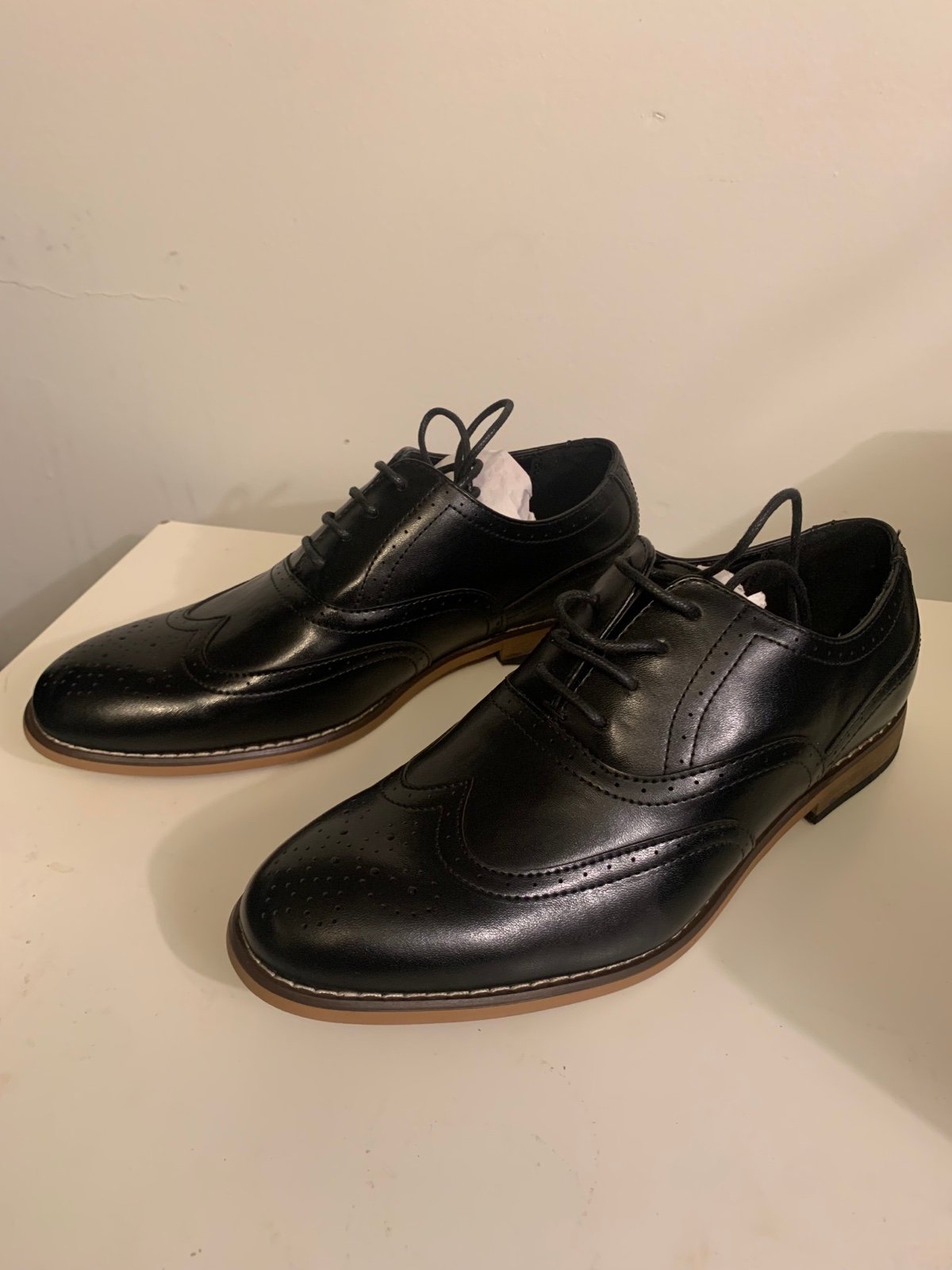 Boys Stacy Adams Dunbar wingtip Oxford shoes size 5