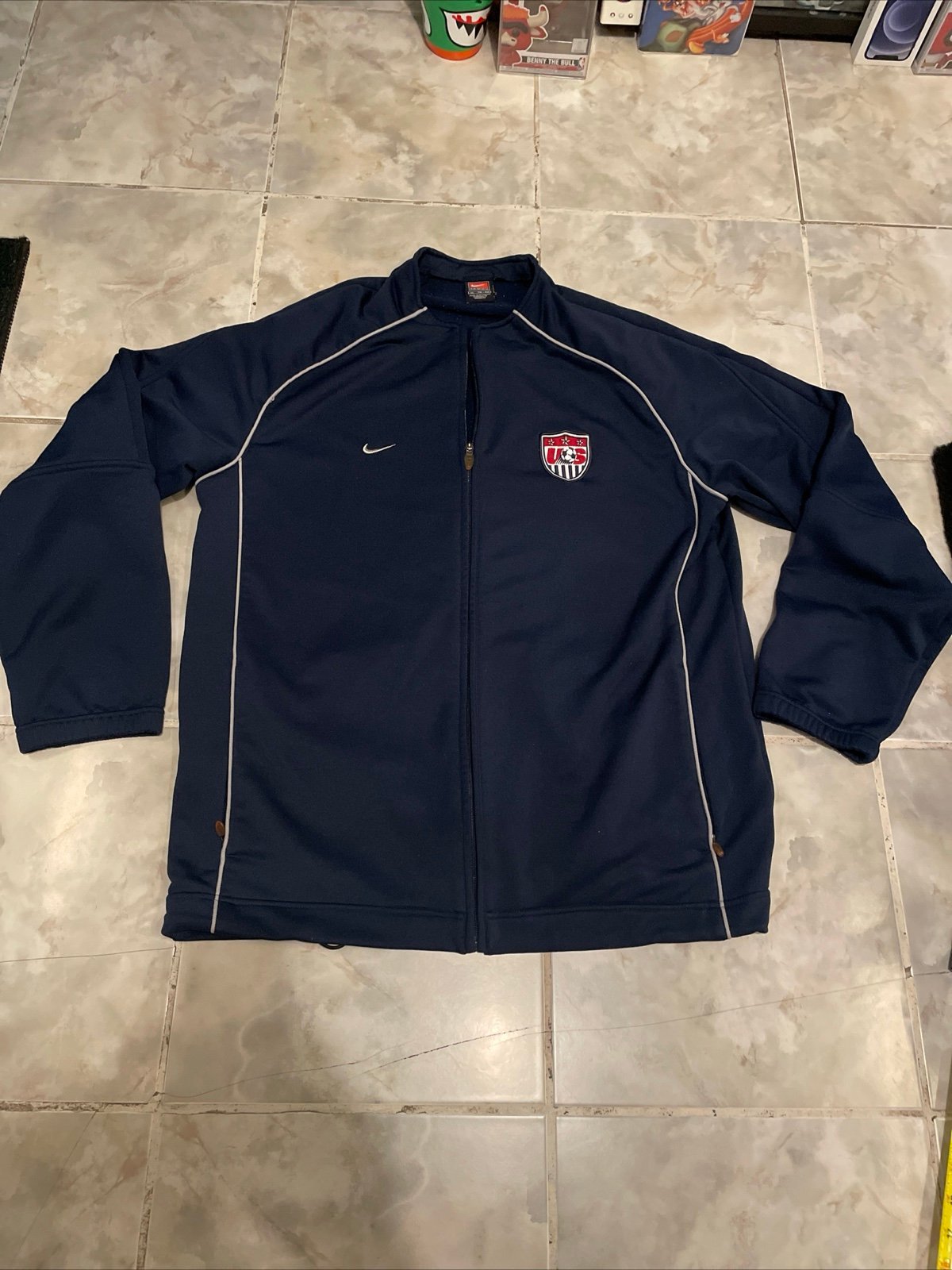 Vintage 90s 00s Nike United States National Team Soccer USA USMNT Sweatshirt XL