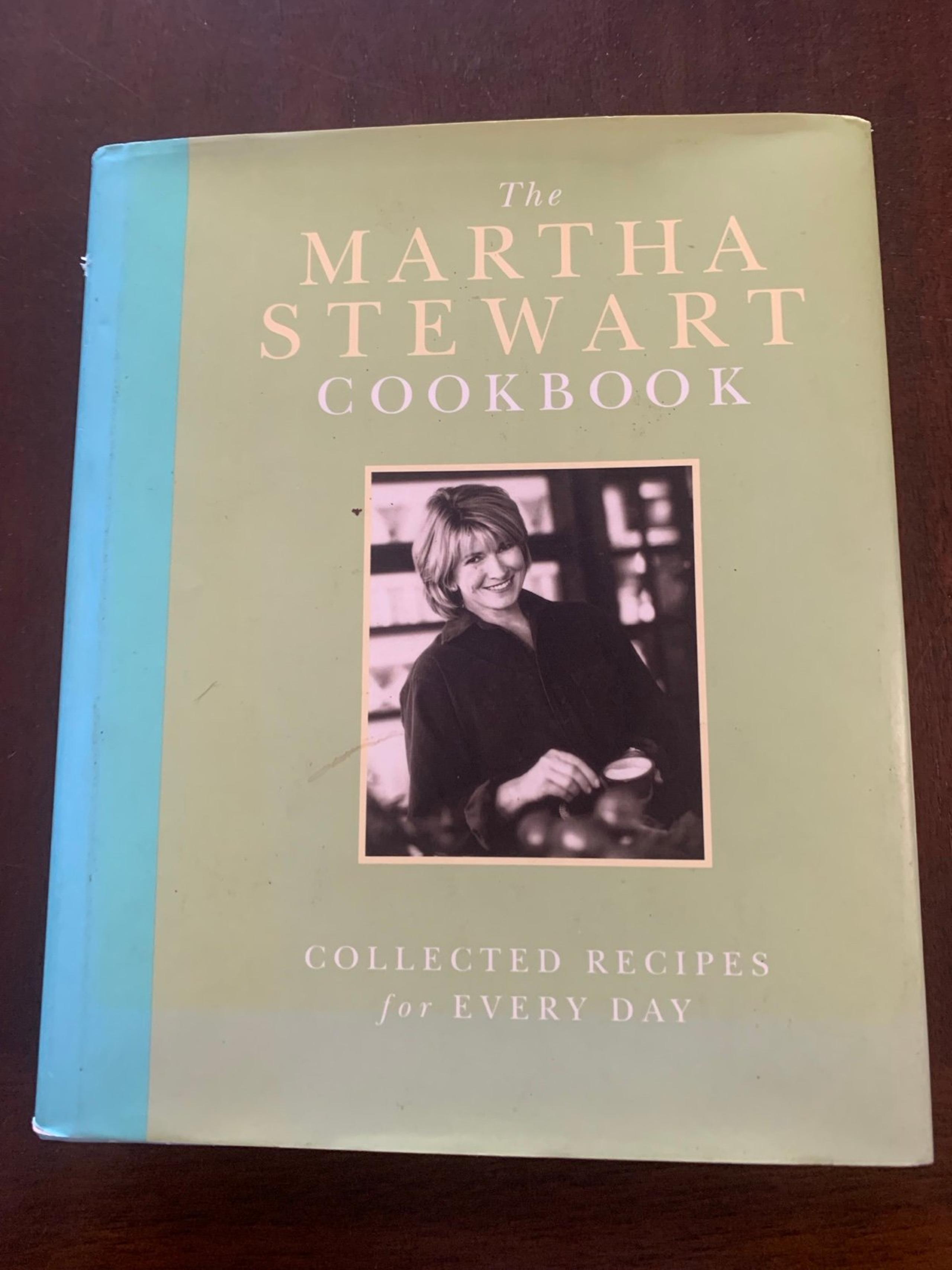 THE MARTHA STEWART COOKBOOK .. HARDCOVER BOOK .. COLLECTED RECIPES FOR EVERYDAY