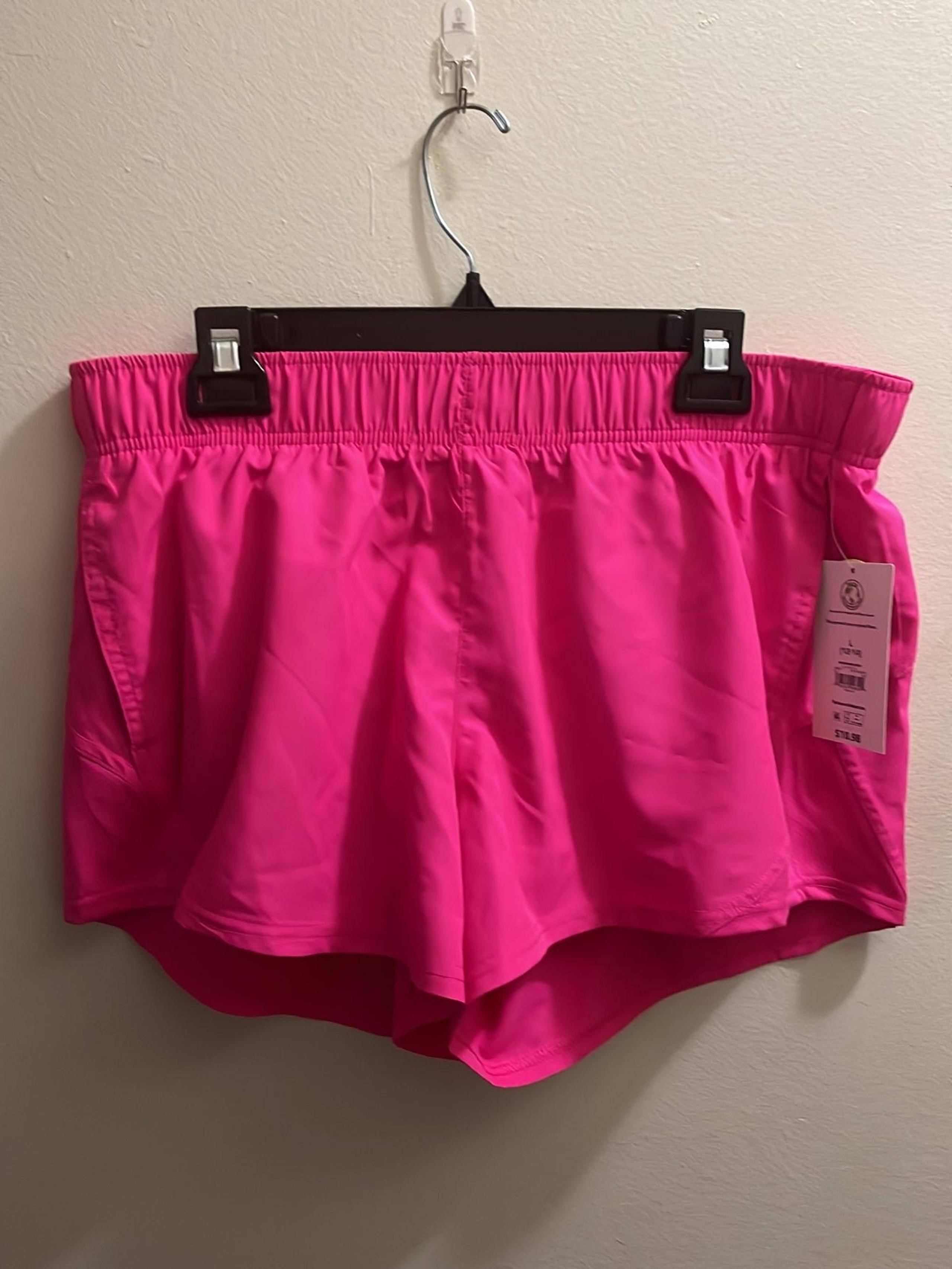 Hot pink short-