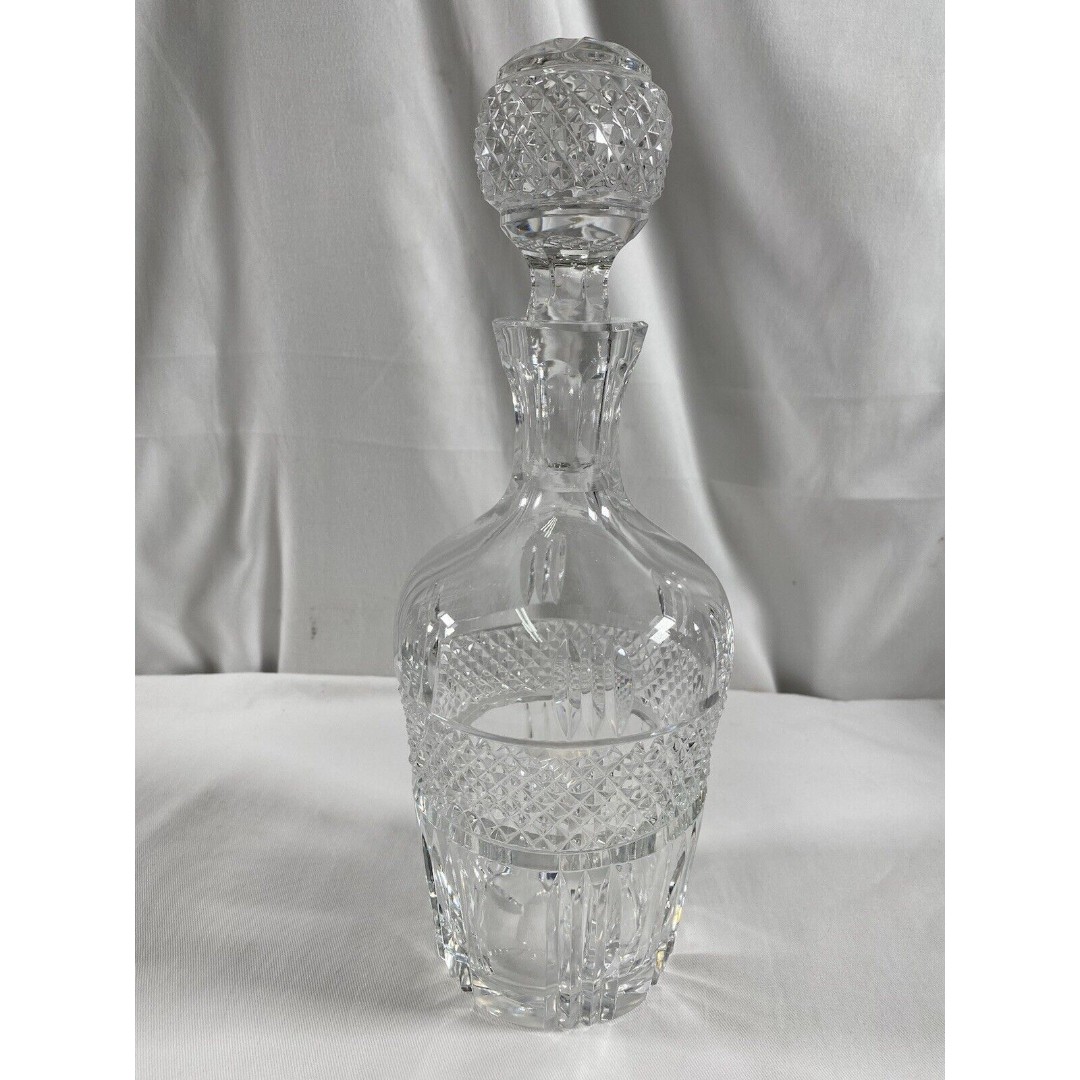 VTG Crystal Whisky Decanter w/Stopper Great Condition #752753
