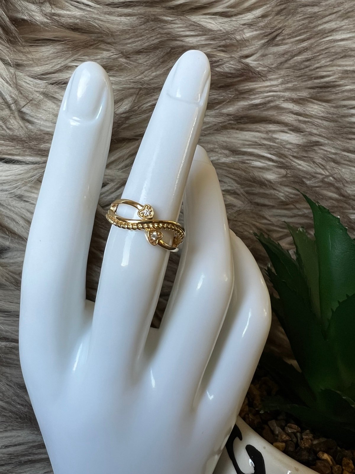 18K REAL GOLD RING