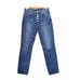 GRLFRND Karolina Exposed Button Fly Cropped Skinny Jeans in Norma Wash 27