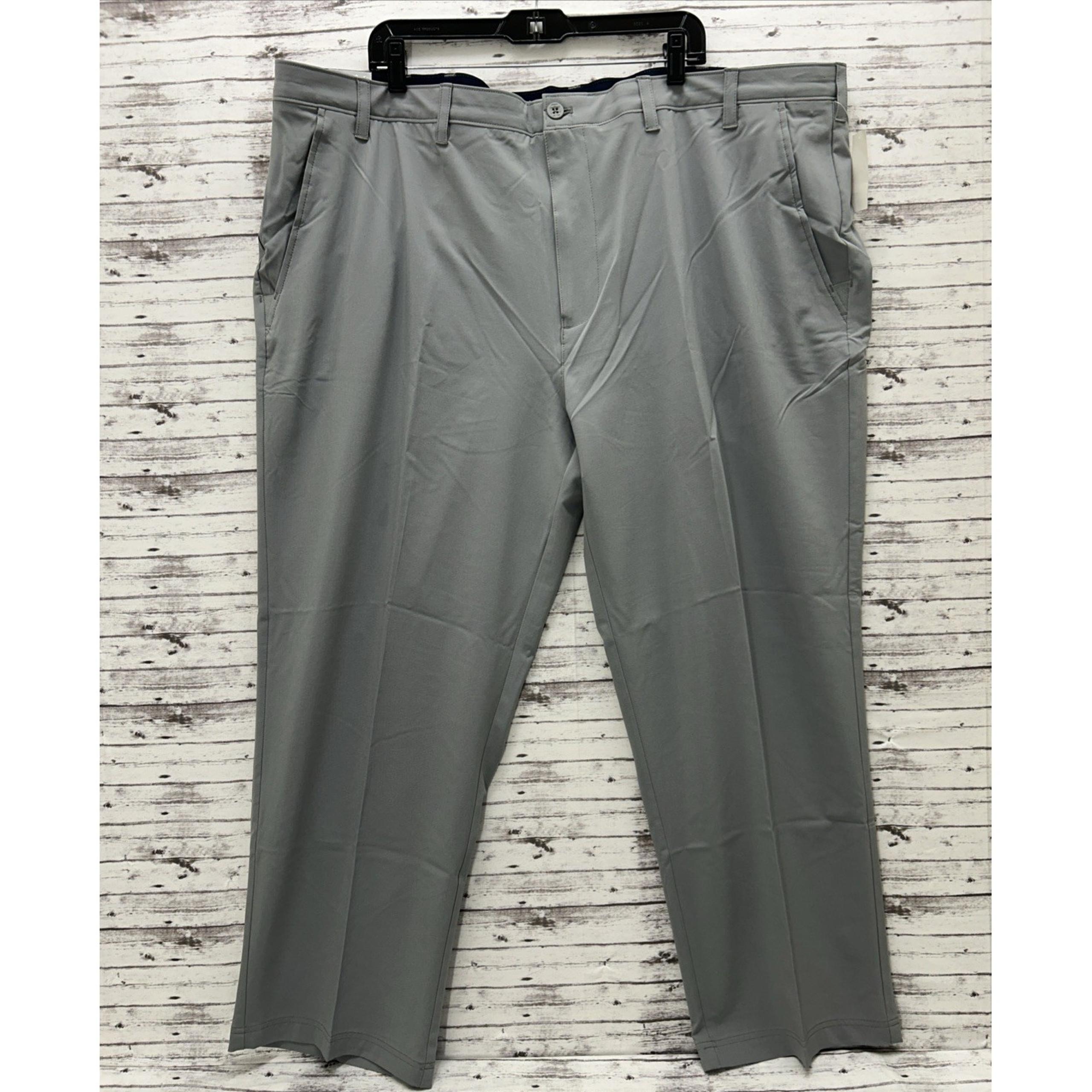 IZOD Golf Swingflex Straight Fit Pants Men's Size 50x30 Gray Performance NEW