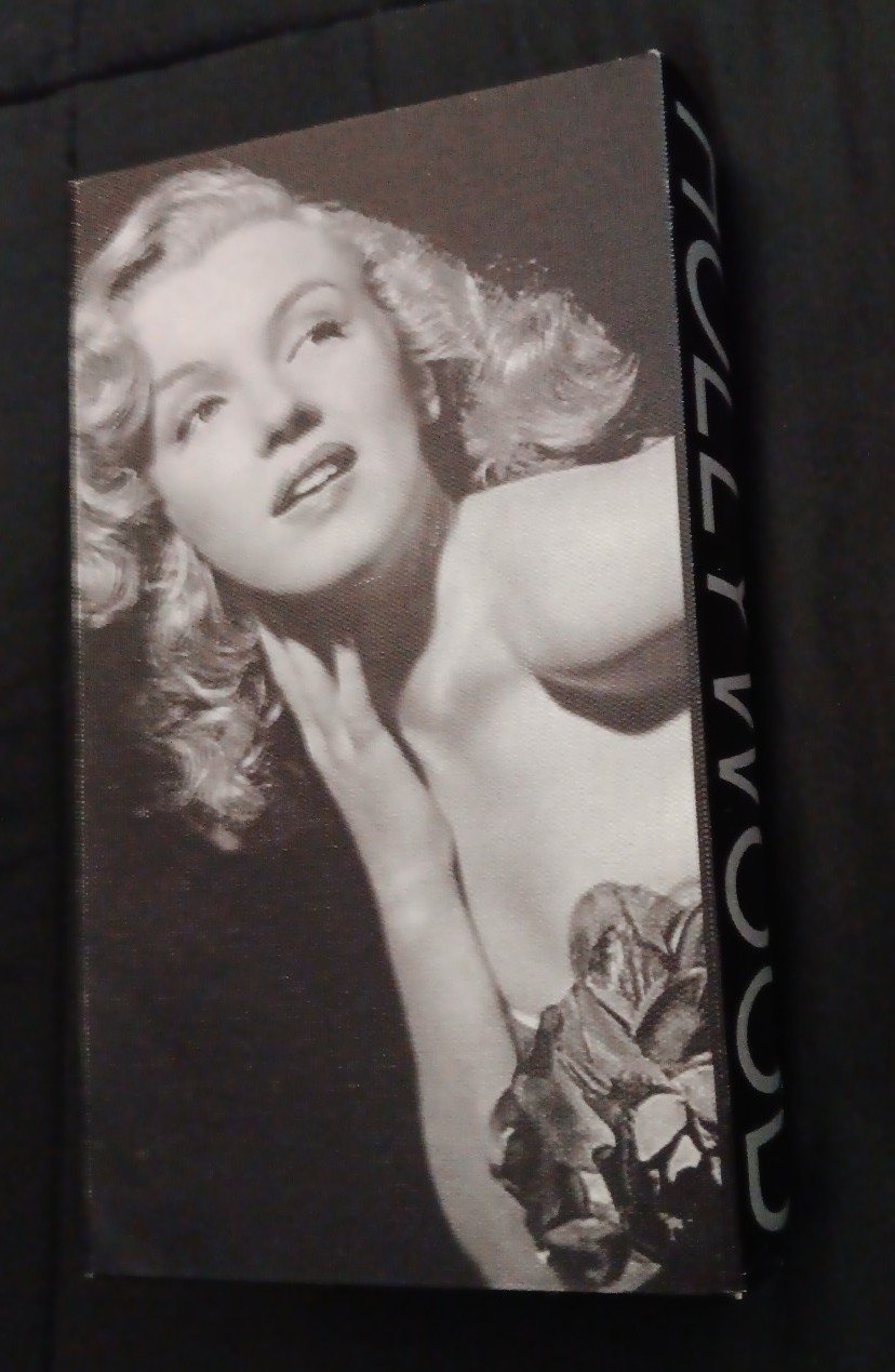 Marilyn Monroe Hollywood book stash box & Chanel scarf - detail