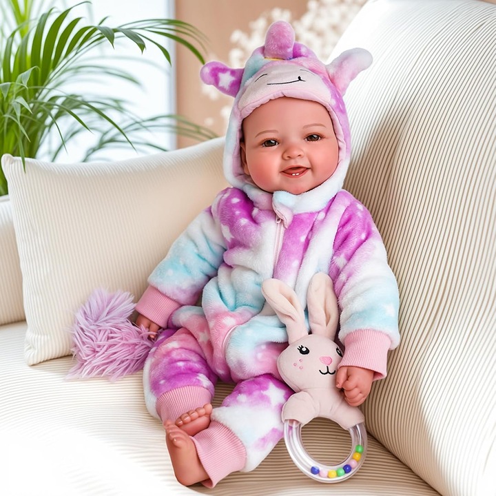 17inch Large Realistic Cute Soft Body Baby Doll Real Life Baby Dolls with Access