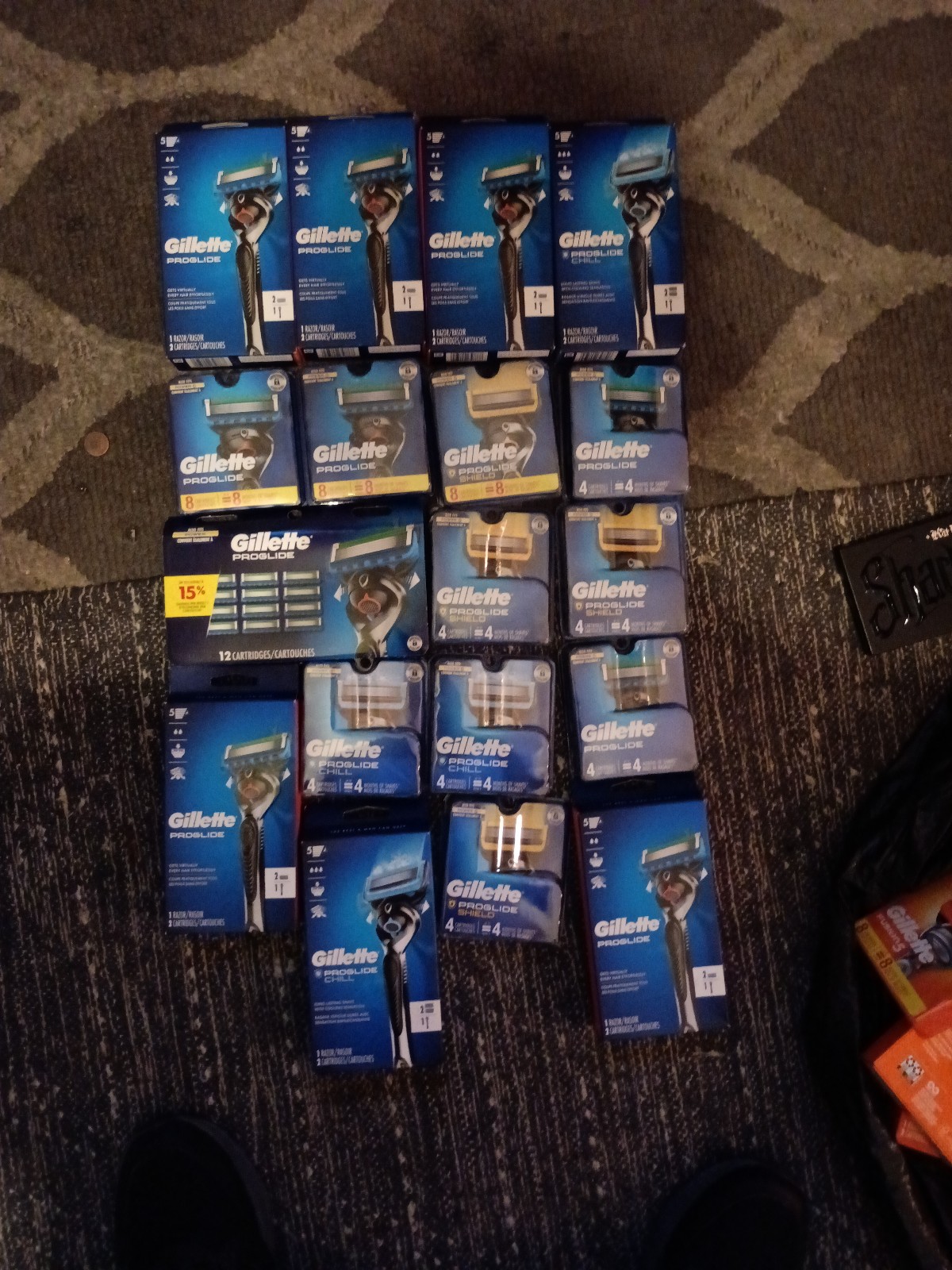 Gillette proglide razor bundle