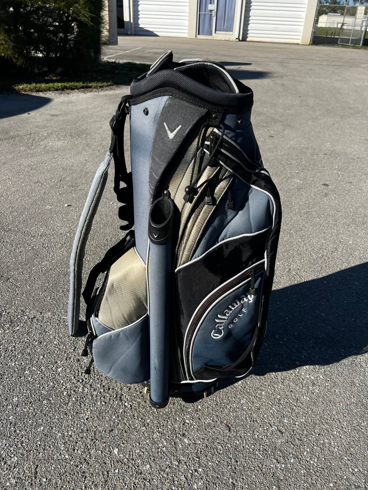 Callaway Golf 7-Way Divide Golf Cart Carry Bag! Some cosmetic wear see pics. Inc