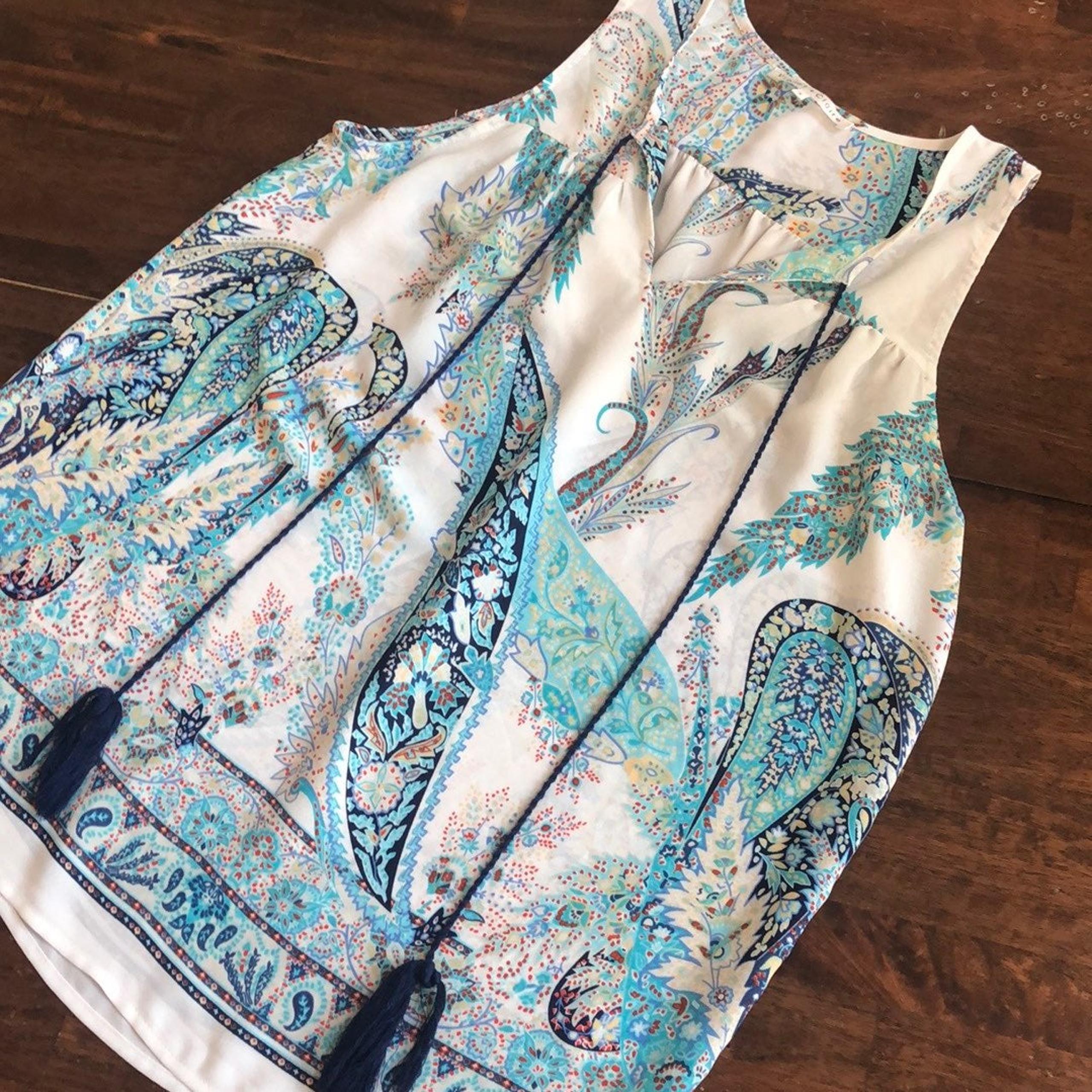 Violet+Claire Tassel Tank Top