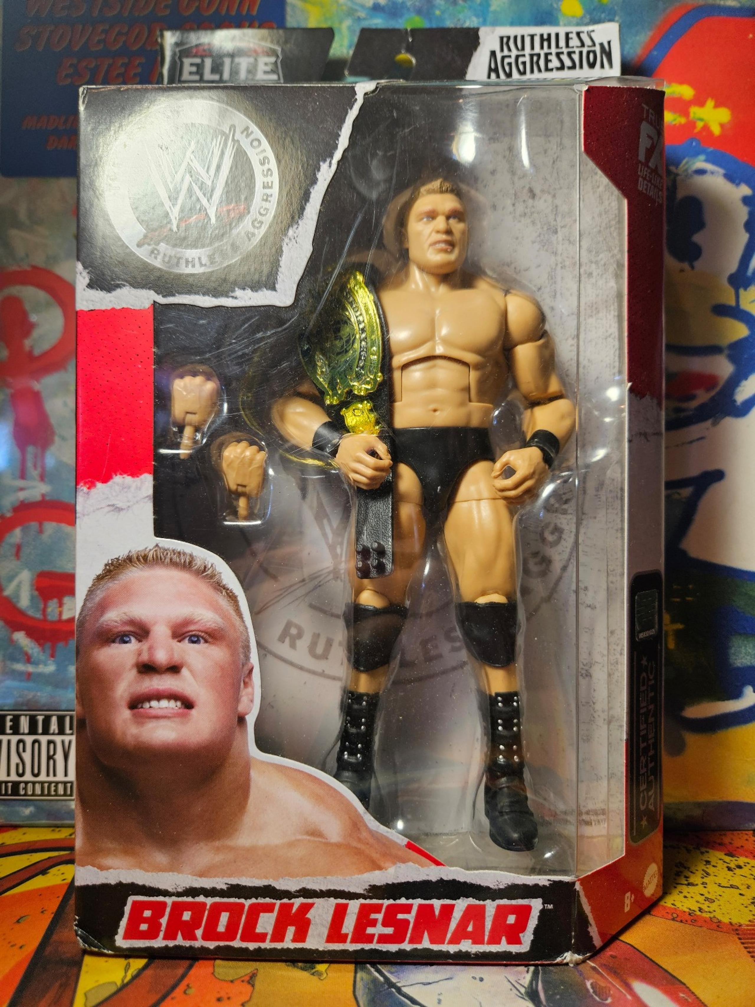 WWE Elite Brock Lesnar (Ruthless Aggression)