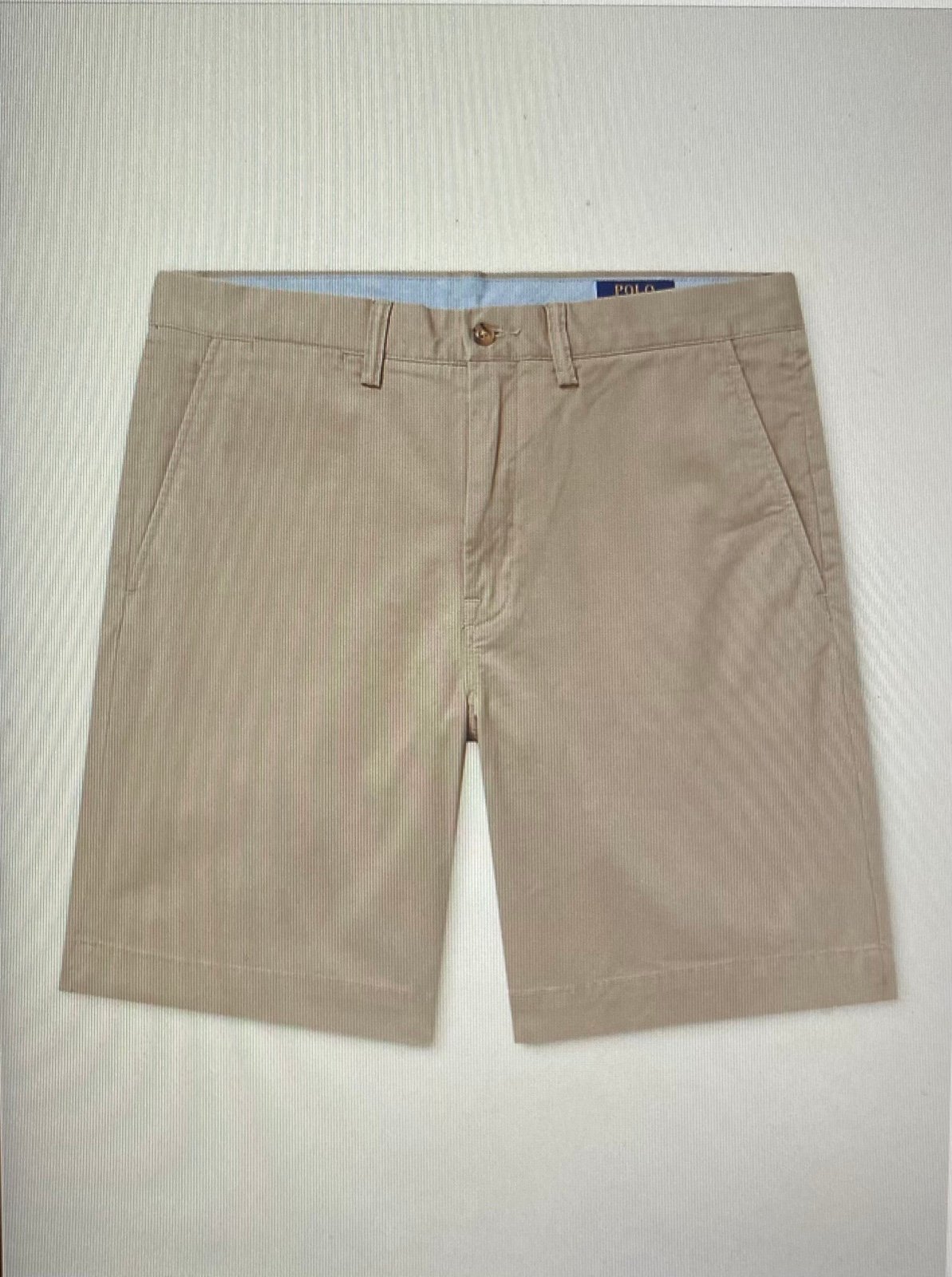 Polo Ralph Lauren Men’s Brushed Cotton Twill Chino Shorts Size 40
