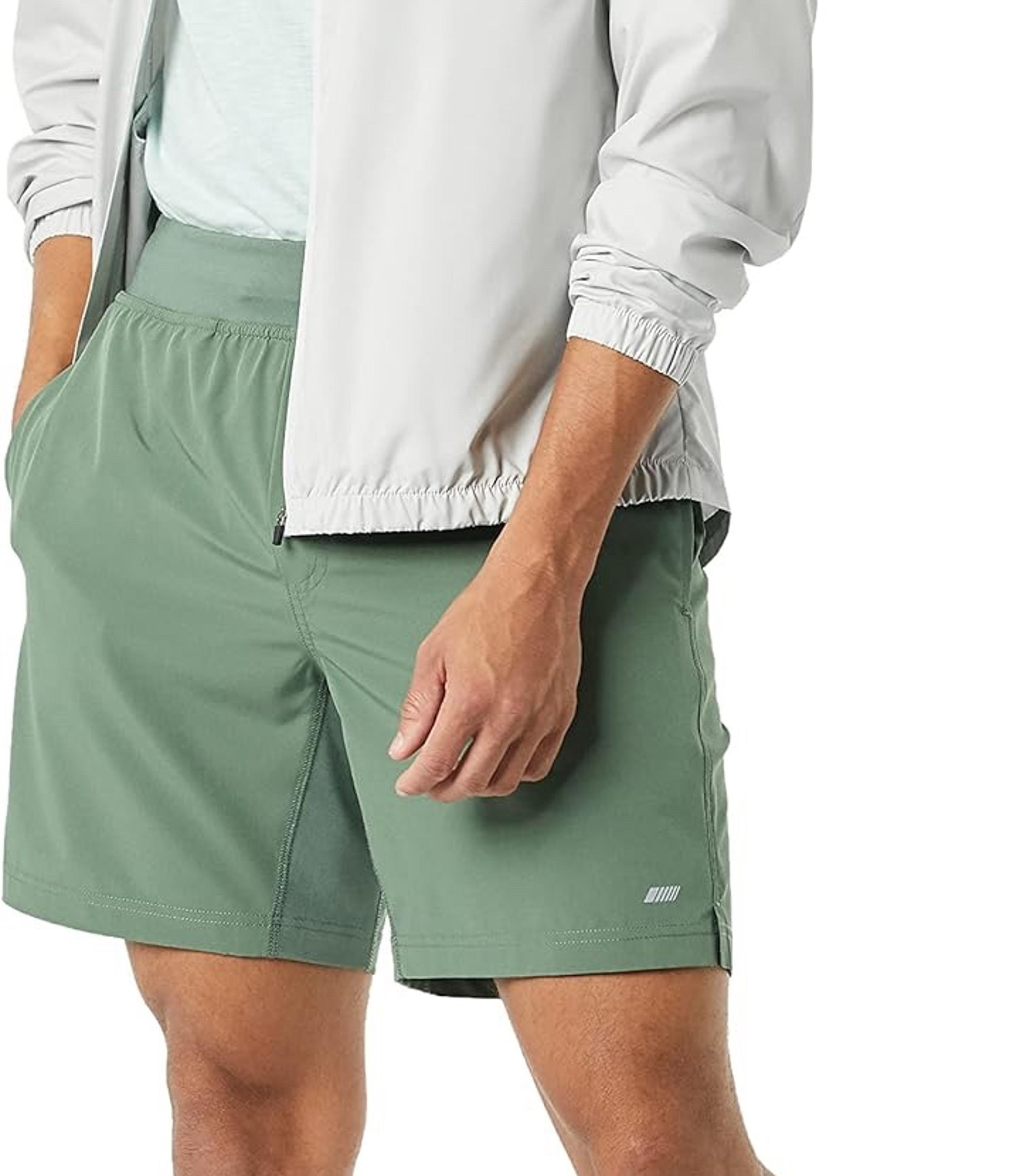 Men's Amazon Essentials Performance Stretch Woven 7" Training Shorts Sz XXL NWT