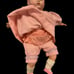 Vintage American Character 15.5”Composition 1920s-30s With Pink Dress & Shoes
