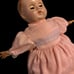 Vintage American Character 15.5”Composition 1920s-30s With Pink Dress & Shoes