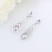 Women's silver dangle earrings women