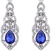 Women's silver dangle earrings women
