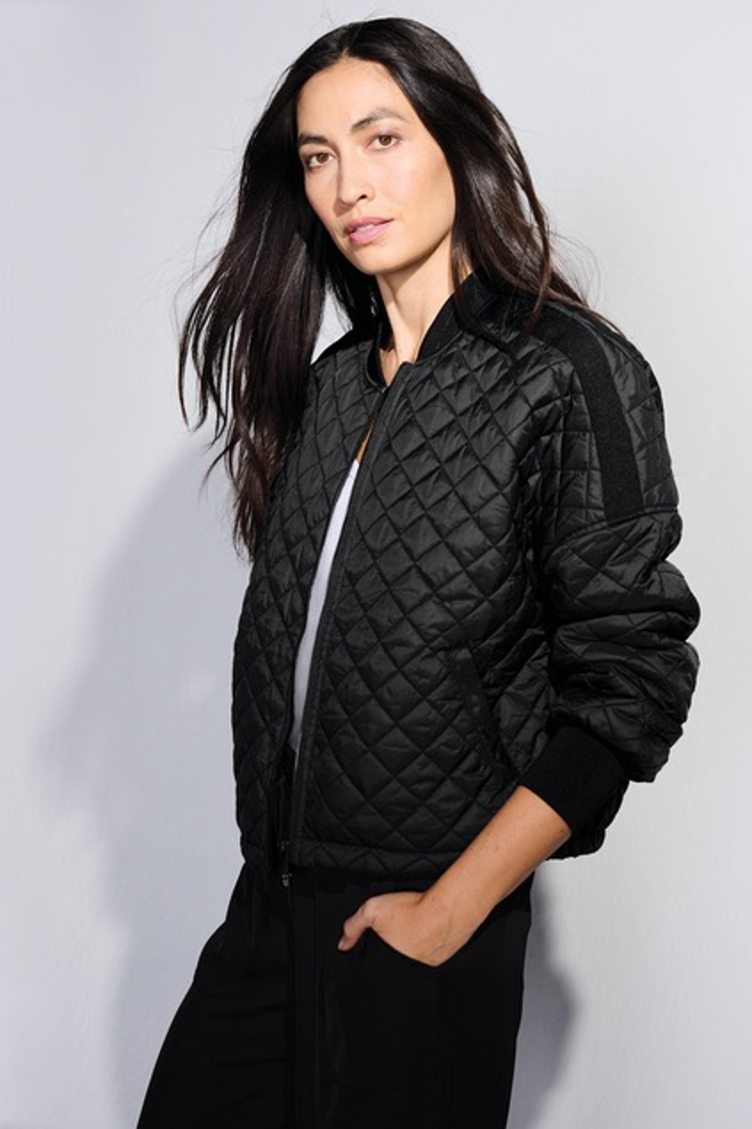 MERCER + METTLE Womens Boxy Quilted Jacket - Black - Sizes XS-4XL