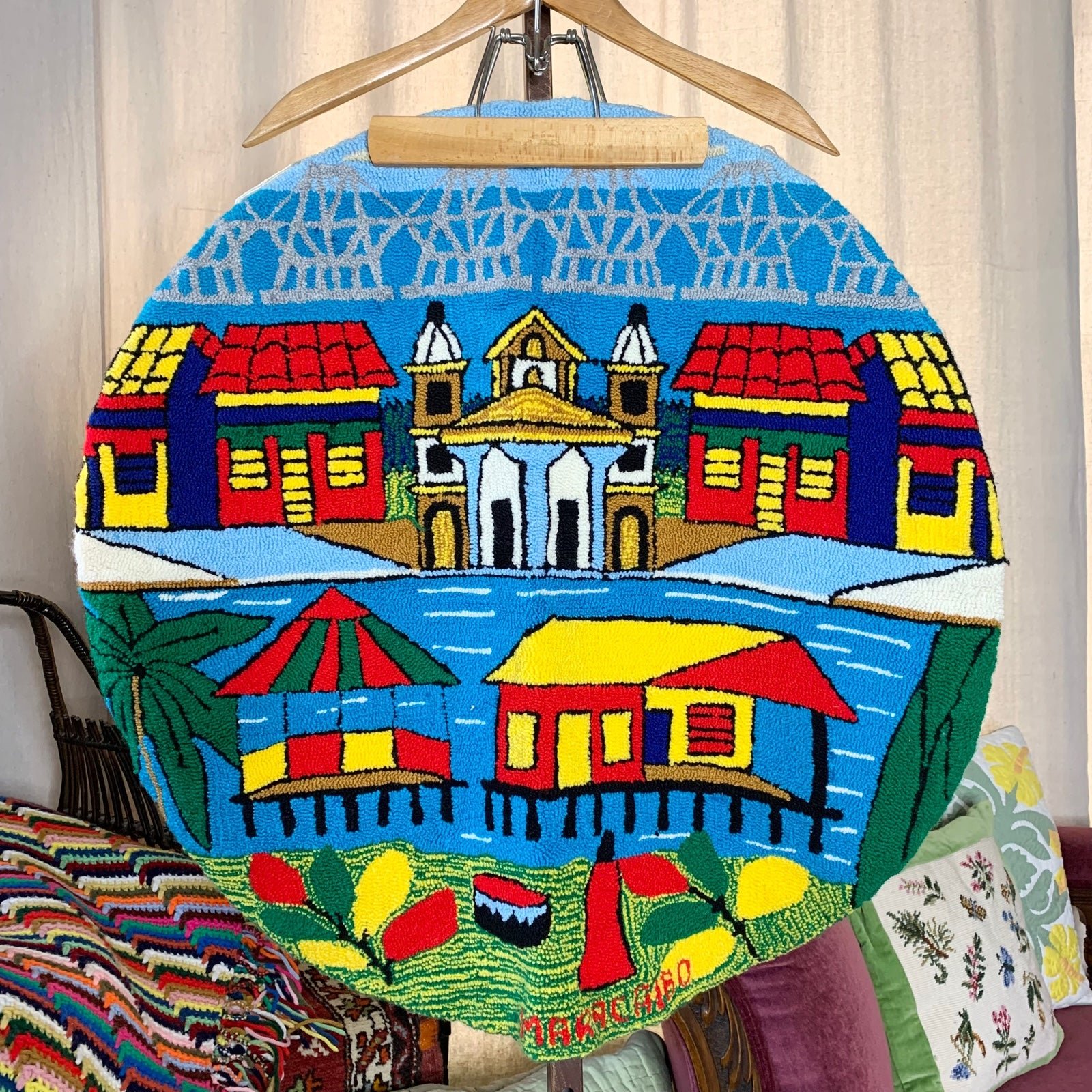 Venezuelan Hooked Rug