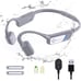 Bone Conduction Headphones Wireless Bluetooth Headset Waterproof Grey